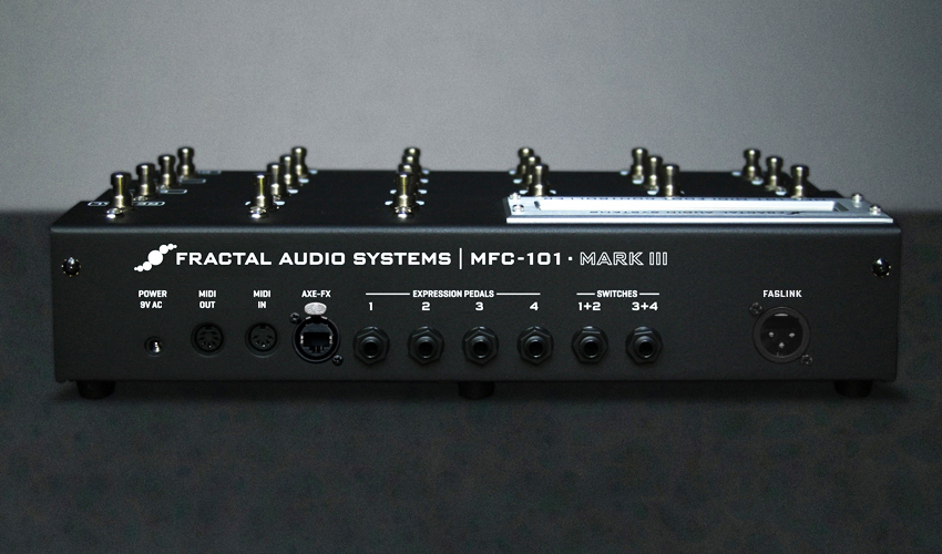 MFC-101 Puts Total Control at your Feet – Fractal Audio Systems