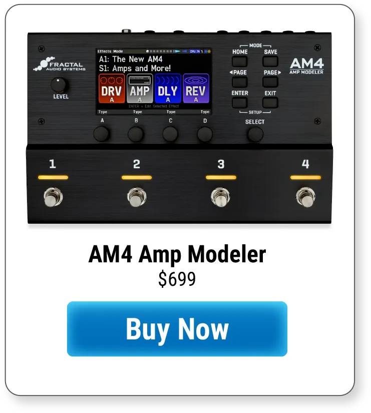 AM4 Amp Modeler - $699 - Buy Now